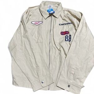 Cream and red Camaro jacket XXL